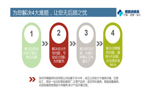 找高端的塑膠模具加工廠？來深圳博騰納看看